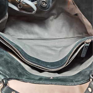CHANEL Black Wild Stitch On the Road Tote Bag