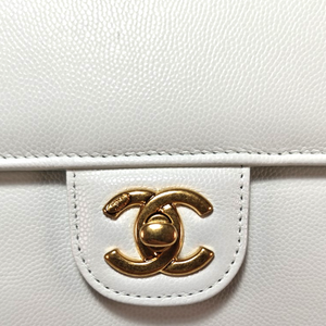 CHANEL 26 Baby Blue Preppy CC Shoulder Bag