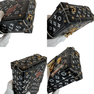 LOUIS VUITTON LV Catogram Petit Malle Monogram Black
