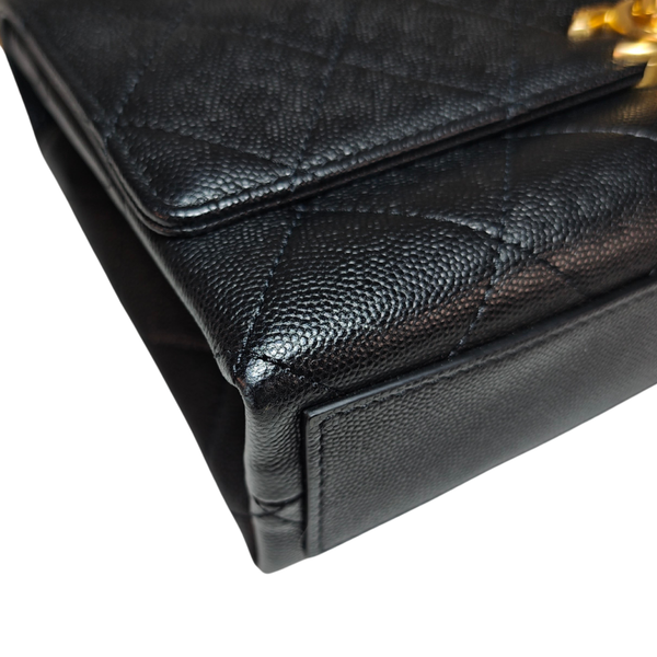 将图片加载到图库查看器，CHANEL Bracelet On Chain Flap Medium Black
