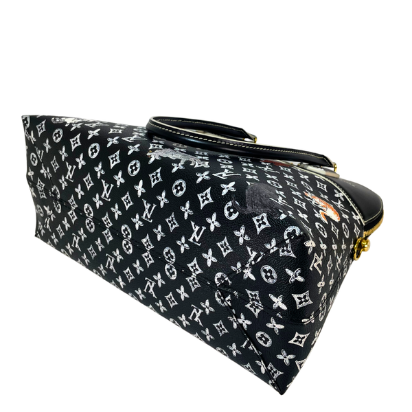 将图片加载到图库查看器，LOUIS VUITTON Limited Edition Catogram Canvas Alma Souple Bag
