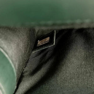 CHANEL Boy Green Lambskin Flap Bag