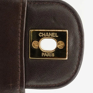 CHANEL Parent ＆ Child Kelly Flap Bag Set Brown