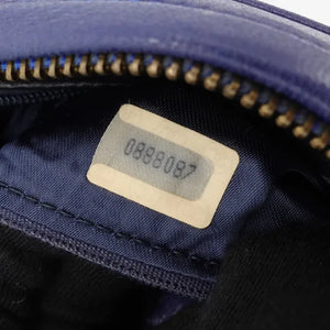 CHANEL Vinatge Blue Satin Mini Bag