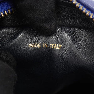 CHANEL Vinatge Blue Satin Mini Bag