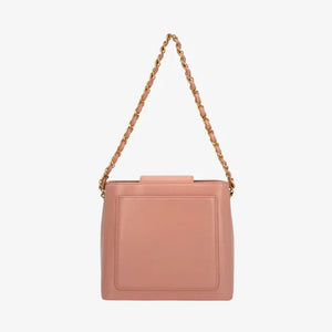 CHANEL Vintage Pink Lambskin Handbag