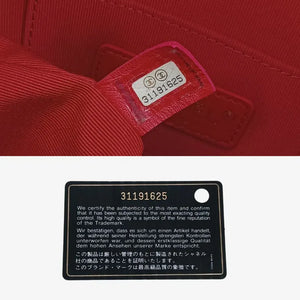 CHANEL Black Calfskin Imitation Pearls Flap Bag