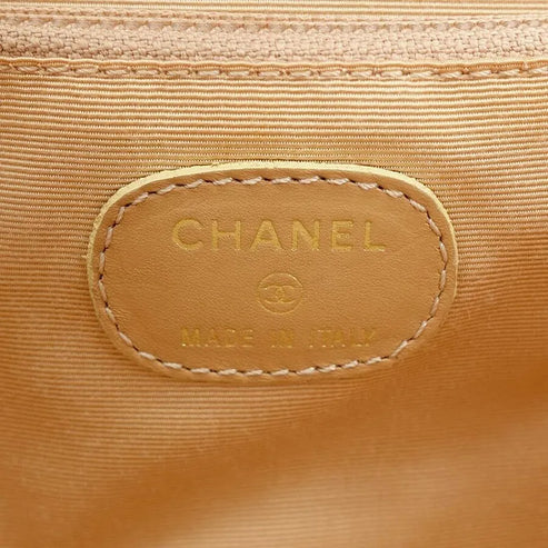 将图片加载到图库查看器，CHANEL Vintage Brown Rattan 17cm Mini Square Flap Bag

