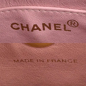 CHANEL Vintage Pink Lambskin Handbag
