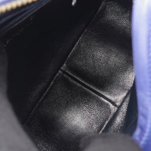 CHANEL Vinatge Blue Satin Mini Bag