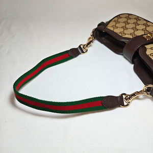 GUCCI GG Moon Side Canvas Shoulder Bag