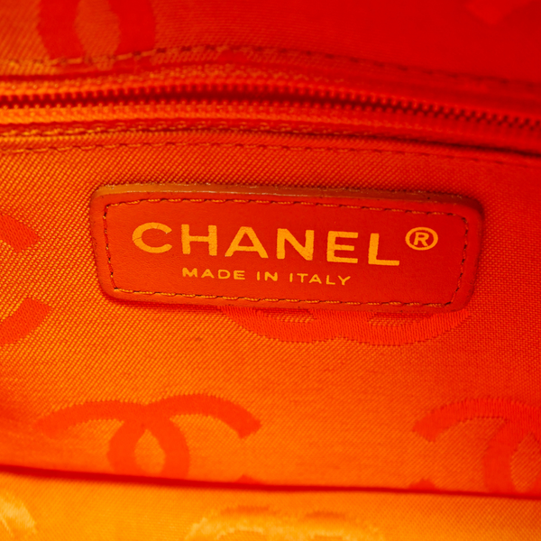 画像をギャラリービューアに読み込む, CHANEL カンボンライン ベージュ ミニハンドバッグ
