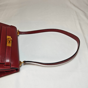 HERMES Mini Kelly 20 Box Calf Bordeaux Circle R Stamp 1988