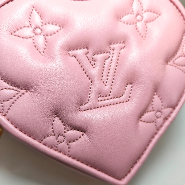 将图片加载到图库查看器，LOUIS VUITTON Pop My Heart Bubble Gram Hand Chain Shoulder Crossbody Bag M82526
