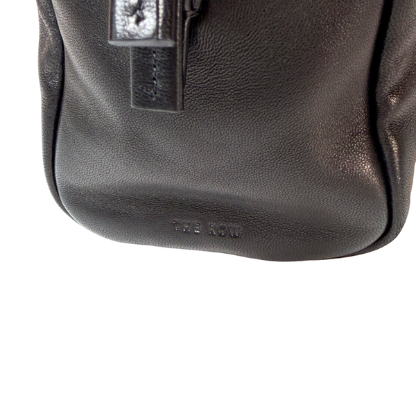 이미지를 갤러리 뷰어에 로드 , The Row Astra Leather Shoulder Bag Black
