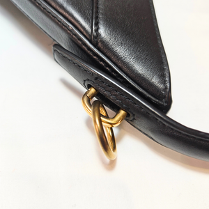 Saint Laurent Y Top Handle Black Bucket Bag