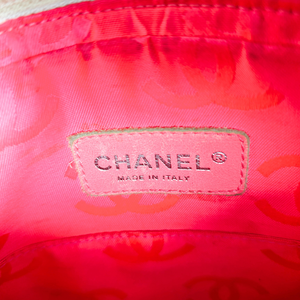 CHANEL Quilted Calfskin Cambon White Shoulder Bag