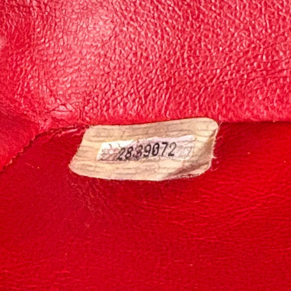 将图片加载到图库查看器，CHANEL Vintage Red Caviar Leather 25cm Diana Flap Bag

