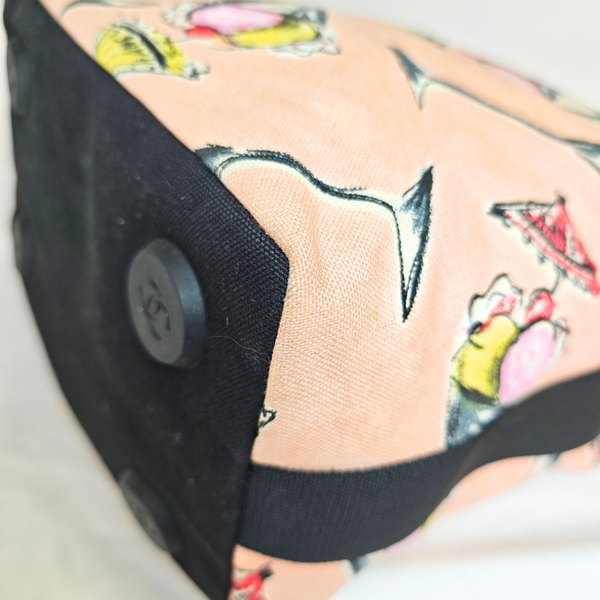 将图片加载到图库查看器，CHANEL 2003-2004 Pink Parfait Ice Cream Sundae Hobo Print Handbag
