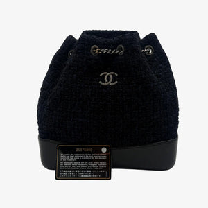 CHANEL Gabrielle Tweed Backpack