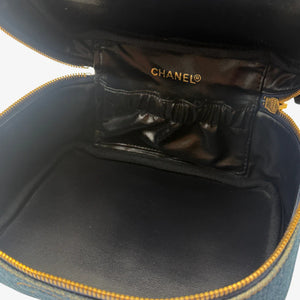 Chanel Vintage Denim Vanity Bag