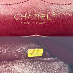 CHANEL Black Calfskin 2.55 Jumbo Flap Bag