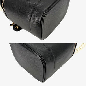 CHANEL Vintage Black Vanity Case Bag