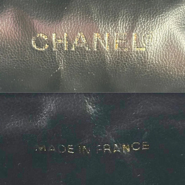 将图片加载到图库查看器，CHANEL Vintage Black Vanity Case Bag

