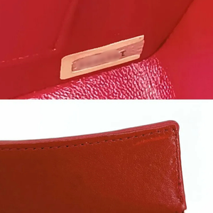 CHANEL Vintage Red Lambskin Quilted 31 Tote Bag