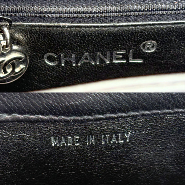 将图片加载到图库查看器，CHANEL Vintage Black Lambskin Small Box Shoulder Bag
