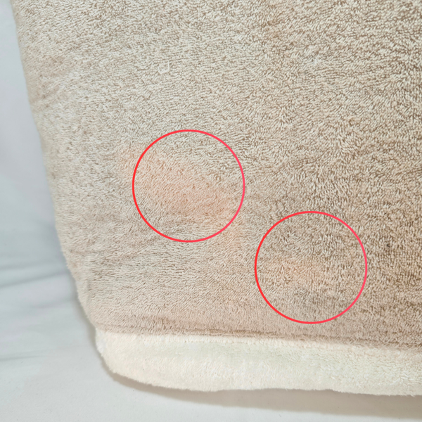 將圖片載入圖庫檢視器 CHANEL Cotton CC Beach Tote Towel Bag Beige White
